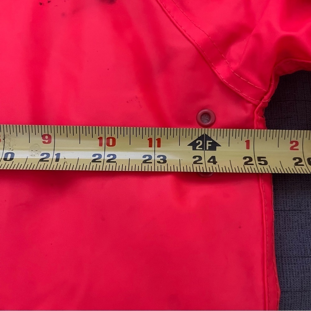 Vintage Sportsman Choice Hunting Orange Rain Jacket-Men’s L/Large-Hunter-Outdoor - Picture 10 of 12
